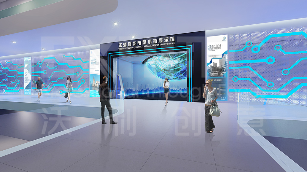 如何設(shè)計打造特色企業(yè)展廳？